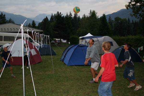 Camp d'été dans les Alpes (août 2005)