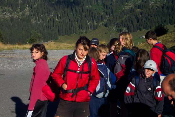Camp d'été dans les Alpes (août 2005)