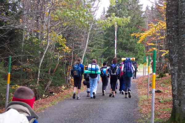 Raid sur les crêtes du Jura (octobre 2005)