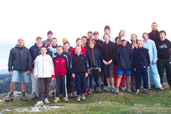 Raid sur les crêtes du Jura (octobre 2005)