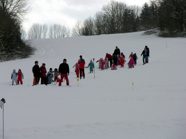 Le concours scolaire de ski de fond (février 2006)
