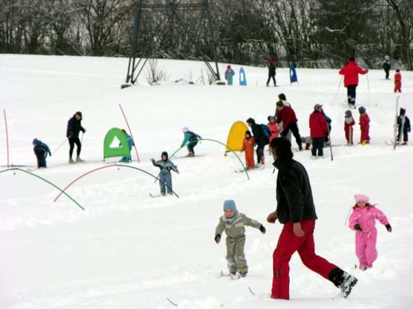 Le concours scolaire de ski de fond (février 2006)