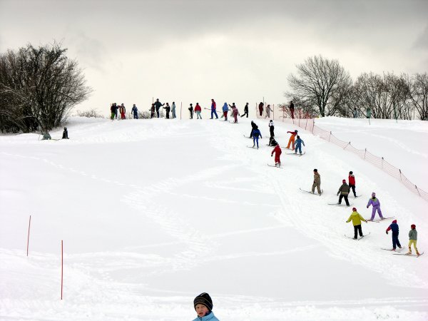 Le concours scolaire de ski de fond (février 2006)
