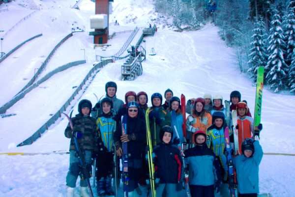 Le saut à ski à Chaux-Neuve