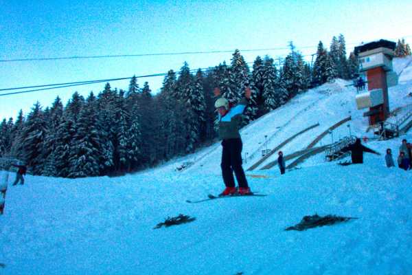 Le saut à ski à Chaux-Neuve