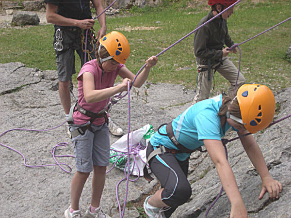 initiation à l'escalade