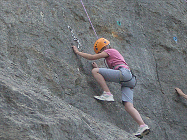 initiation  l'escalade